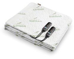 Duux Snooze Bamboo Elektrisch Onderdeken – 6 standen – 140x200 cm
