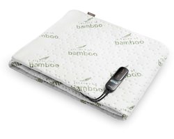 Duux Snooze Bamboo Elektrisch Onderdeken – 6 standen – 90x200 cm