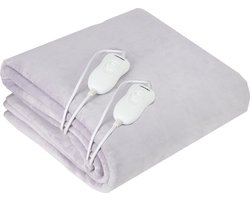 Electrische deken / onderdeken  2-persoons  160 x 150cm - 2 x 60W – Camry – instelbaar 4 temperatuurniveaus