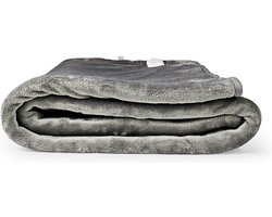 Elektrische Deken - Onderdeken - 2 Personen - 160 x 140 cm - 9 Warmte Standen - Wasmachinebestendig - Oververhittingsbeveiliging - Digitale bediening - Fleece / Polyester