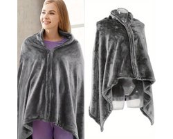 Elektrische deken/sjaal, multifunctionele verwarmde sjaal, 3-standen USB-oplaadbare verwarmde deken, koudebestendige en warme deken.