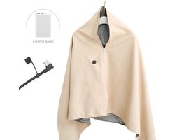 Elektrische Verwarmde Deken – Portable Warming Cover met Afstandsbediening | Multi-Scenario Gebruik