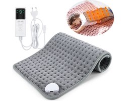 Elektrische Verwarmingsdeken - Elektrische deken - Menstruatie Warmteband - Warmtemat kat, hond - Warmtedeken - Verwarmingsmat - Warmtemat - Verwarmingsmat voor voeten, buik, hand - Veiliger dan een Kruik - Menstruatie band - 58 x 29 cm