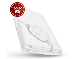Golermo Elektrische Warmtedeken – 150 × 80 cm – 3 Warmtestanden – Oververhittingsbeveiliging – Wasbaar – Ultra-Zacht Polyester