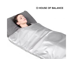 House of Balance Infrarood Saunadeken 350- Infrarood Deken - Thuis gebruik - Spierherstellend - Afvallen - Afstandsbediening - Huid verjonging -Warmte Therapie