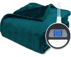 KRAFT Elektrische Deken XL - Warmtedeken - 180 x 130 cm - Sacramento Groen