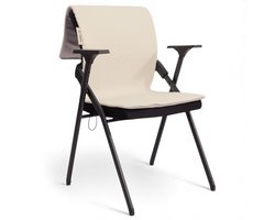 Kuddle Elektrische Deken Draadloos - Warmtedeken Infrarood & Oplaadbaar - Teddy 'Off White' 135x45cm - Inclusief Batterij