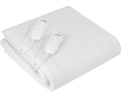 Mesko MS 7420 - elektrische deken/kussen - 120 Watt - Wit - Polyester - 2 persoons