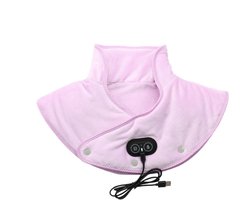 Nek- en schouderverwarmingskussen | 3-snelheden wikkelverwarmingskussen met massagefunctie | Snel verwarmingskussen voor mannen en vrouwen, automatische uitschakelfunctie