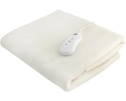 Oneiro’s Luxe Elektrische Deken COSY 190 x 80 cm  - Oververhittings bescherming - warmtedeken - onderdeken - winter - elektrische voetenwarmer - 1 persoons