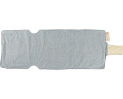 Pleafs® Warmtedeken - Draadloos - Elektrisch Oplaadbaar - 40x110cm - Silver Sand