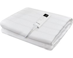 Ruianbao Eénpersoons Elektrische Onderdeken Automatische Uitschakeltimer Thermostaat - 80 x 150 cm