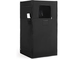 SCH® Saunadeken - Infrarood Deken - Saunadeken met Infrarood - Zwart - ‎80cm x 80cm x 150cm