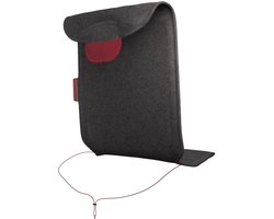 Stoov Warmtedeken | Big Hug³ | Duurzaam & Draadloos | Infrarood warmtedeken | Verwarmd stoelkleed | 45x115 cm S3 Draadloze stoelverwarmer - Original Grey - Stoov | Base 24Wh batterij