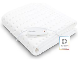 Wellcare 120150 Elektrische deken | 1P | Cosy Fleece | 120 min timer | Extra voetwarmte | 150 x 80 cm | 4D DWF|