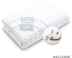 Wellcare WE 167UBATHD - Elektrische warmte deken -160 x 150 cm, 4D DWF technologie