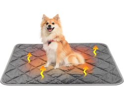 Zelfverwarmende Deken voor Huisdieren – Warmtemat voor Katten en Honden, Wasbaar en Antislip, 48 x 70 cm