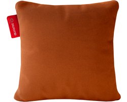 Auronic Warmtekussen - Classic - 45x45 - Draadloos - Oplaadbaar - Elektrisch kussen - Infrarood - Oranje