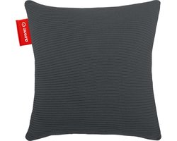 Auronic Warmtekussen - Knitted - 45x45 CM - Warmtekussen Draadloos - Oplaadbaar - Elektrisch kussen - Infrarood - Grijs
