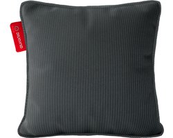 Auronic Warmtekussen - Knitted - 45x45 - Draadloos - Oplaadbaar - Elektrisch kussen - Infrarood - Grijs