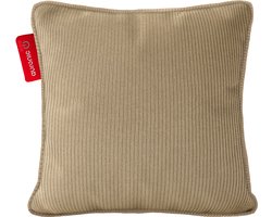 Auronic Warmtekussen - Knitted - 45x45 - Draadloos - Oplaadbaar - Elektrisch kussen - Infrarood - Taupe