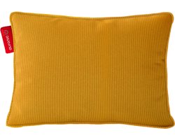 Auronic Warmtekussen - Knitted - 45x60 - Draadloos - Oplaadbaar - Elektrisch kussen - Infrarood - Geel