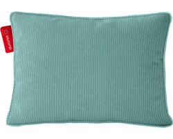 Auronic Warmtekussen - Knitted - 45x60 - Draadloos - Oplaadbaar - Elektrisch kussen - Infrarood - Pastelblauw