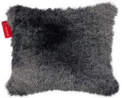 Auronic Warmtekussen - Teddy - 45x60 - Draadloos - Oplaadbaar - Elektrisch kussen - Infrarood - Antraciet