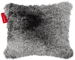 Auronic Warmtekussen - Teddy - 45x60 - Draadloos - Oplaadbaar - Elektrisch kussen - Infrarood - Grijs