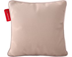 Auronic Warmtekussen - Velvet - 45x45 - Draadloos - Oplaadbaar - Elektrisch kussen - Infrarood - Poederroze