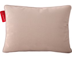 Auronic Warmtekussen - Velvet - 45x60 - Draadloos - Oplaadbaar - Elektrisch kussen - Infrarood - Poederroze