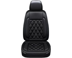 Autostoel Verwarmingskussen - Premium Stoelverwarming - 3 Warmtestanden - Autostoel Verwarming - Warmtekussen Auto - Elektrisch Verwarmd Kussen - Elektrische Stoelverwarming - Autostoel Kussen - Autostoelverwarmer