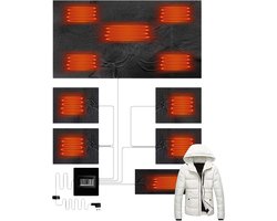 Draagbaar verwarmingskussen voor kleding - Oplaadbare elektrische kledingverwarmer voor koude winterdagen