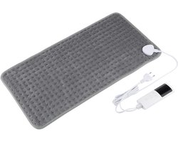 Draagbaar warmtekussen - Warmtekussen elektrisch - 4-Modus - 9-Niveau - Snel opwarmend - Grijs