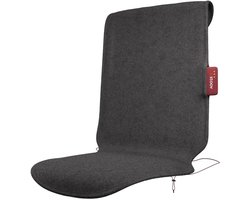 Draagbare Stoelverwarmer met Infrarood Warmte - Oplaadbaar en Draadloos - Grijs