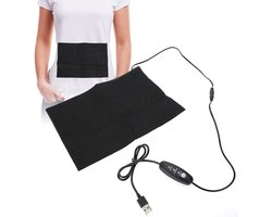 Draagbare USB Verwarmingsmat met 3 Temperatuurstanden voor Nek, Rug en Buik