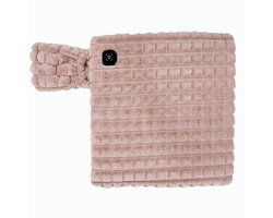 Draagbare verwarmde zitkussen - stoelverwarming - verwarmde dekenstoel - verwarmingskussen - verwarmingskussen voor kantoorstoelen - zitkussen -45×45cm - verdikt - geschikt voor het verwarmen van stoelen in slaapkamers, kantoren en buiten - roze