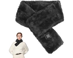 Elektrisch verwarmde sjaal met 3 niveaus en USB-oplading voor warme winters