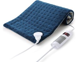 Elektrisch Verwarmingskussen met Temperatuurinstelling en Automatische Uitschakeling - Zachte Huidvriendelijke Materialen - Snelle Verwarmingstechnologie - Oververhittingsbeveiliging - Comfortabele Warmte voor Ontspanning en Pijnverlichting