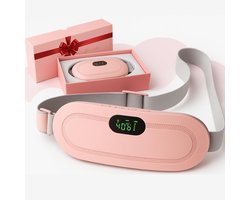 Elektrisch Warmtekissen - Elektrische Deken - Ergonomische Uitrekbaar Elastische Heup- En Buikgordel Met Warmte En Vibratie - 1 Stuk - Zwart