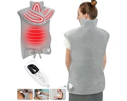 Equivera Warmtedeken Stoel - Warmtekussen - Warmtedeken Stoel Draadloos - Stoelverwarmer - Stoelverwarming Thuis