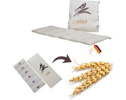 Groot Warmtekussen voor Nek en Rug - Afneembare Katoenen Overtrek, 52 x 20 cm