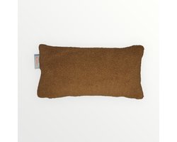 Inkuz - Warmtekussen - Infrarood - Draadloos - Teddy - Bruin - Gote powerbank - Oplaadbaar - Warmte kussen - 30x60