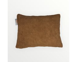 Inkuz - Warmtekussen - Infrarood - Draadloos - Teddy - bruin - Gote powerbank - Oplaadbaar - Warmte kussen - 45x60