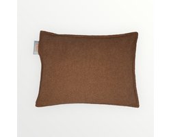 Inkuz - Warmtekussen - Infrarood - Draadloos - Teddy - Original - Bruin - Beige - Gote powerbank - Oplaadbaar - Warmte kussen - 45x60