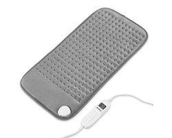 Kedica® Warmtekussen Elektrisch - Verwarmingsmat - Nek en Schouder - Automatische Uitschakeling - 60x30 cm - 9 Warmtestanden - 100 W