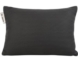 Kuddle Warmtekussen Oplaadbaar - Gebreid 'Cozy Grey' 45x60cm - Draadloos & Elektrisch - Vaste batterij