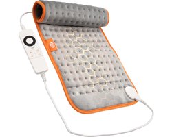 Lifeproducts Warmtekussen Elektrisch - 60x30CM - Warmtekussen Nek en Schouder en Rug - 6 Warmtestanden - 3 timers