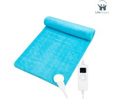 LifeStages - Warmtekussen Oplaadbaar - Elektrisch Verwarmingskussen Tegen Rugpijn - Heat Pads XL Met Automatische Uitschakeling - 5 Verwarmingsniveaus - 4 Timerinstellingen - Machinewasbaar