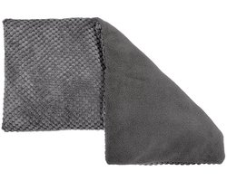 Magnetronverwarmend Kussen, Magnetronwarmwaterfles, Linzen, Kersenpit, Groot Verwarmend Zakje voor Hals, Schouders en Rug, Hals, Middel, Lavendel, Vochtige Warmte voor Kompressie 44*21cm